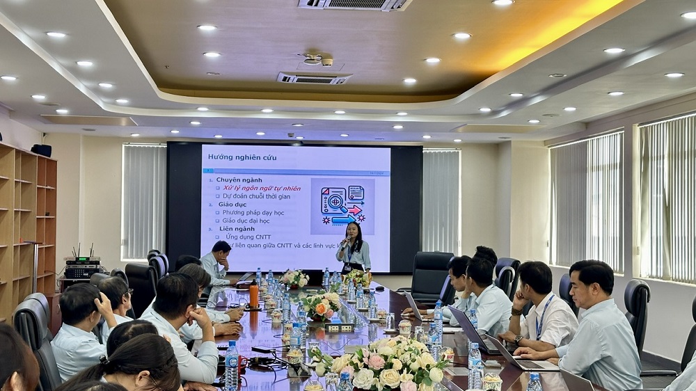 Seminar nghiên cứu khoa học tháng 7/2024: chuỗi hoạt động NCKH của khoa CNTT trường ĐH Nguyễn Tất Thành