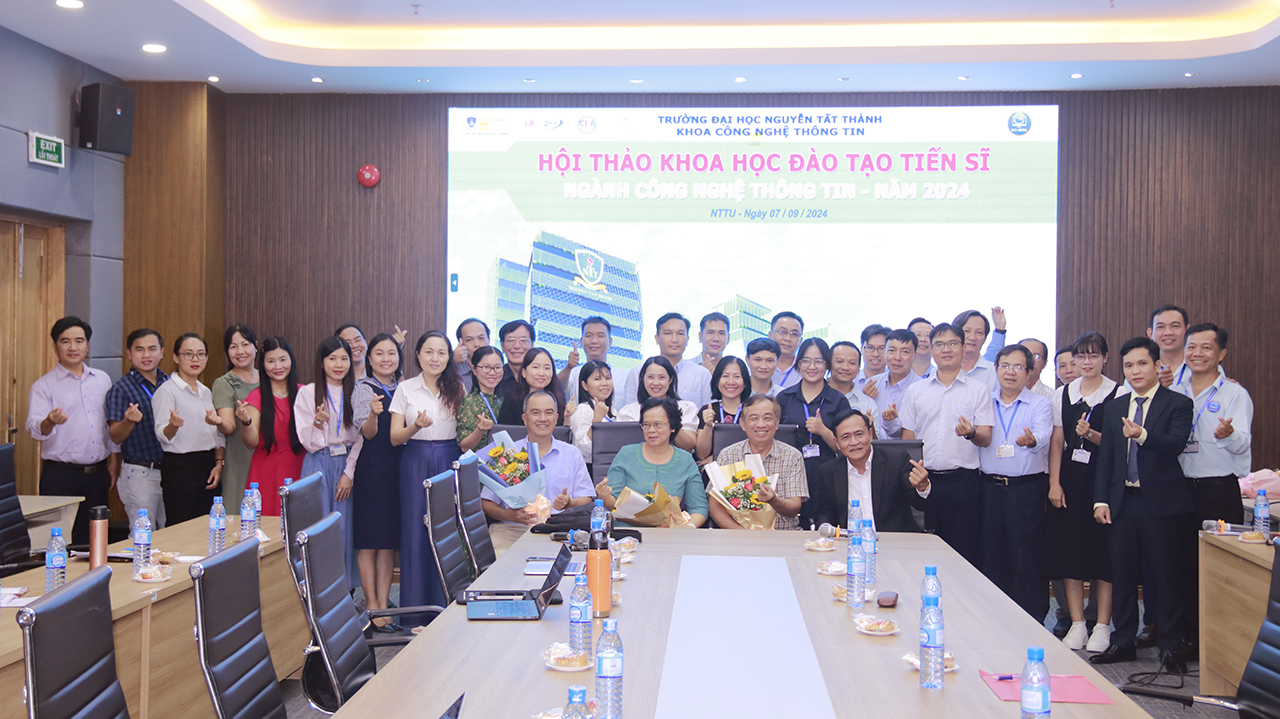 Hội thảo Khoa học: Đào tạo Tiến sĩ, Thạc sĩ ngành Công nghệ thông tin Năm 2024