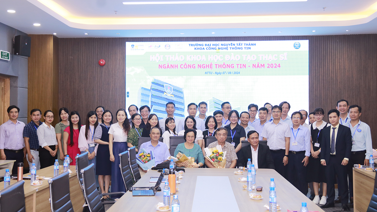 Hội thảo Khoa học: Đào tạo Tiến sĩ, Thạc sĩ ngành Công nghệ thông tin Năm 2024