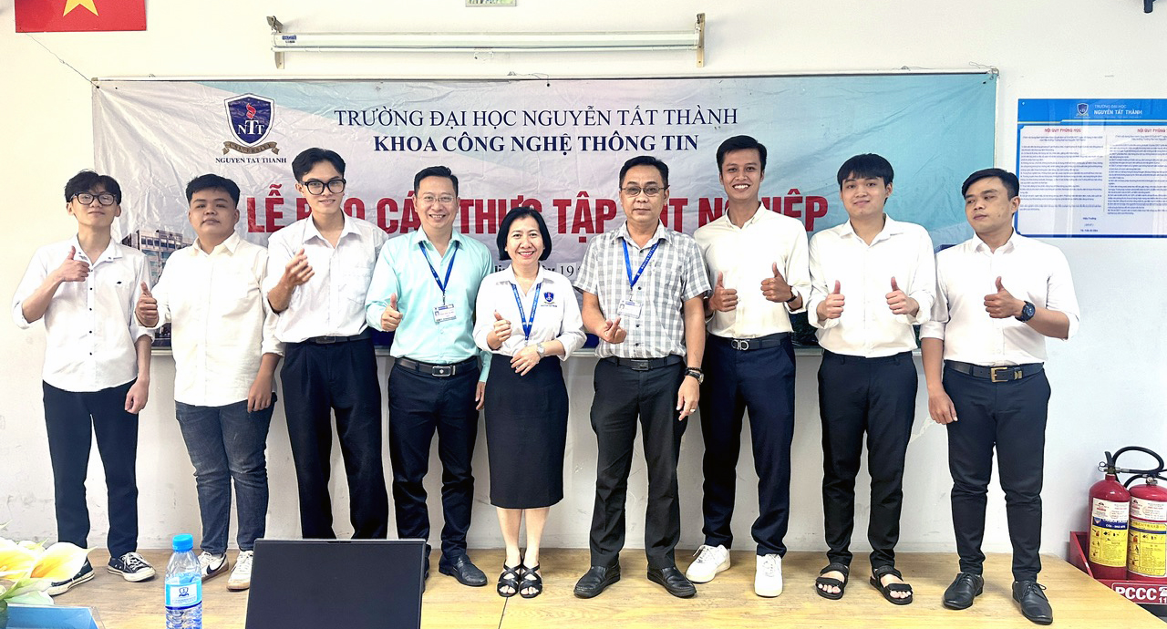 Báo cáo Thực tập tốt nghiệp của Sinh viên khóa 2020 Ngành CNTT