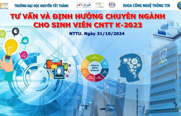 TB Sinh viên tham gia chương trình Định hướng chọn chuyên ngành Khóa 2023 Khoa Công nghệ thông tin