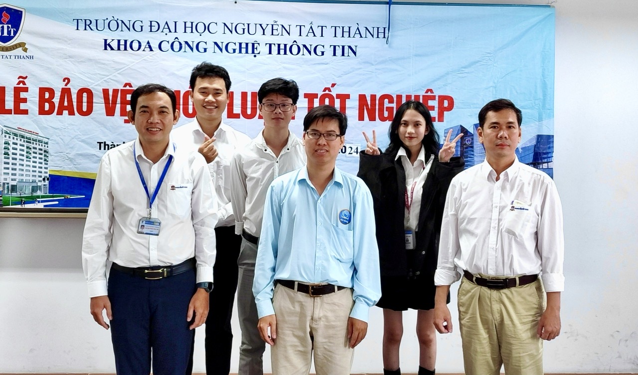 Bảo vệ Khóa luận tốt nghiệp cho Sinh viên Khóa 2020 ngành CNTT học kỳ 2/2024