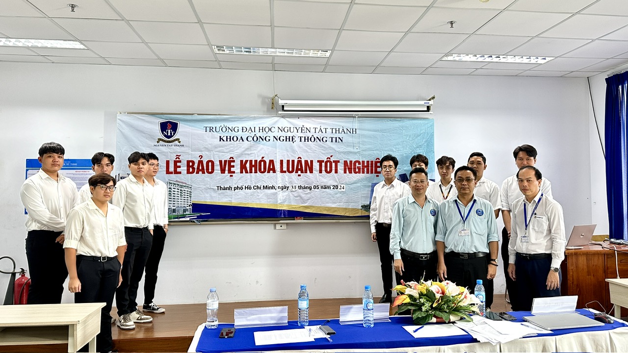 Bảo vệ Khóa luận tốt nghiệp cho Sinh viên Khóa 2020 ngành CNTT học kỳ 2/2024